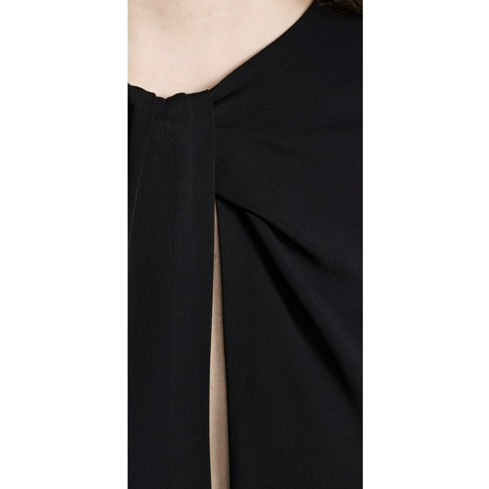 Anine Bing $250 Amaya Black Cutout Long Sleeve Top Medium NWT - Picture 4 of 8